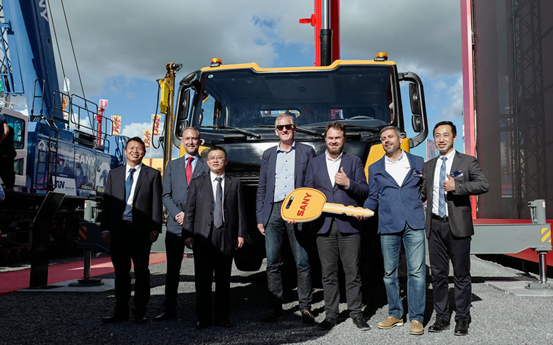 SANY shone at bauma 2022 in Munich